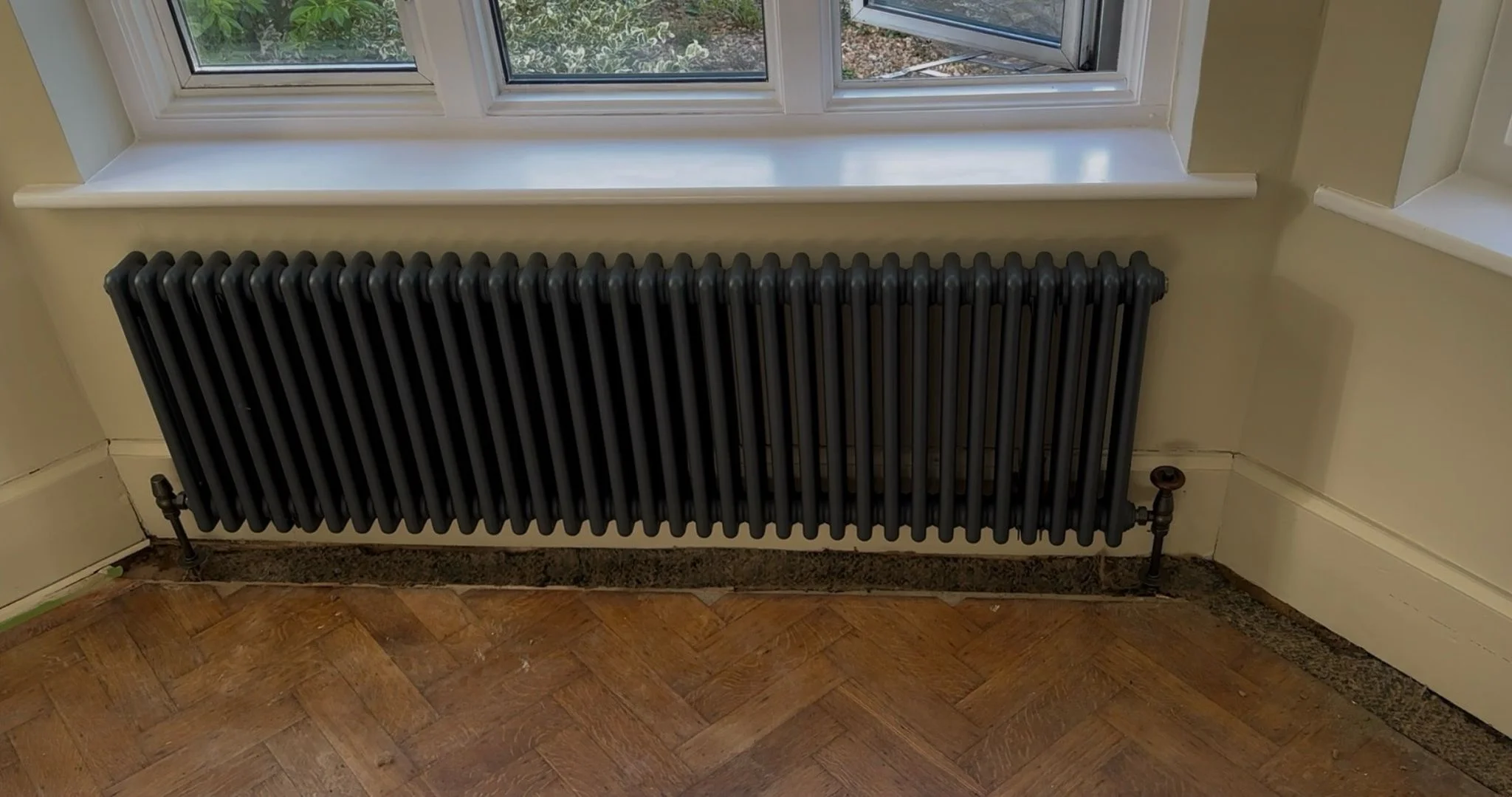 Installation of radiator after image