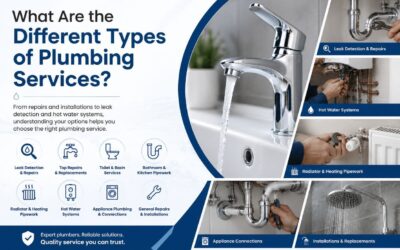 Types of Plumbing Services: Which One Do You Need?